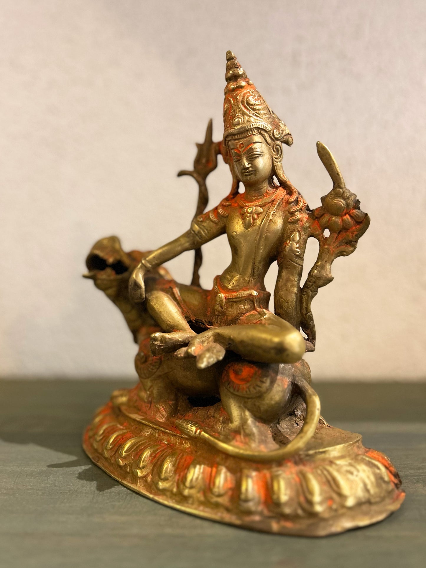 Simhanada-Lokeshvara - The Buddhist Deity