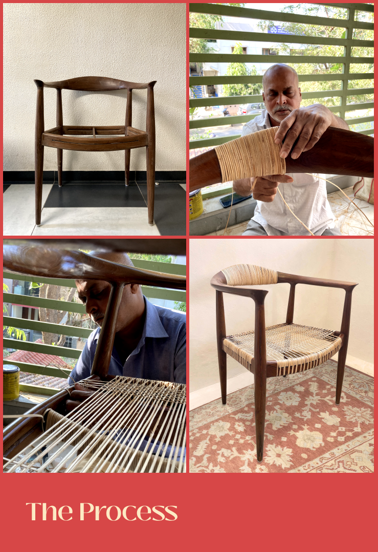 the process of wegnarr chair